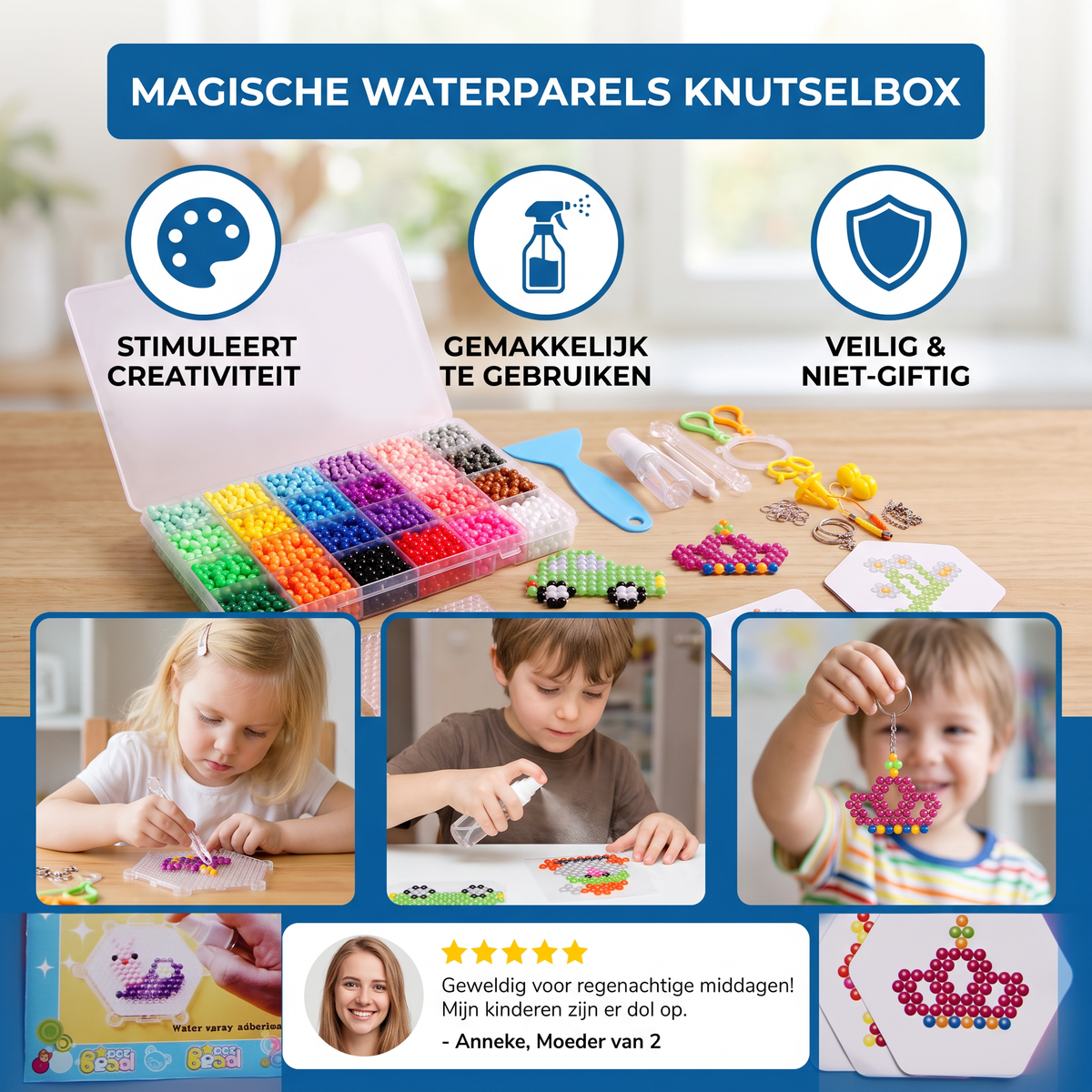 Magische Waterparels Knutselbox Set