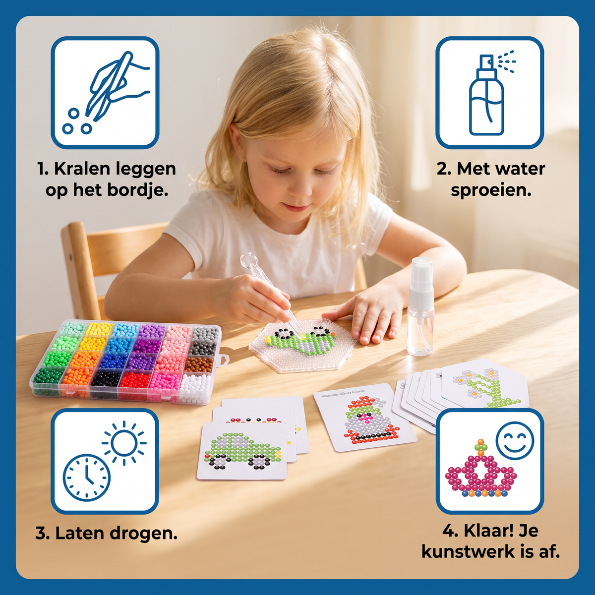 Magische Waterparels Knutselbox Set