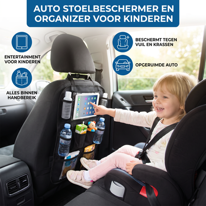 Auto Stoelbeschermer en Organizer Voor Kinderen