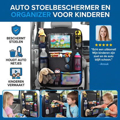 Auto Stoelbeschermer en Organizer Voor Kinderen