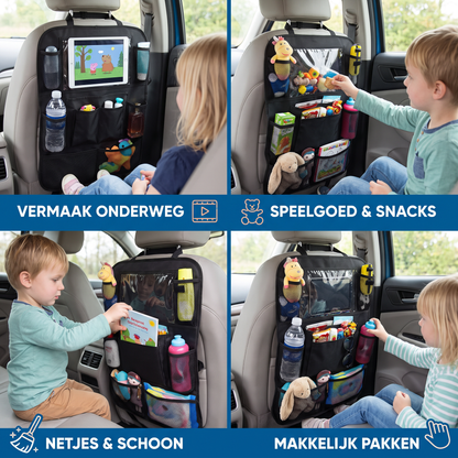 Auto Stoelbeschermer en Organizer Voor Kinderen
