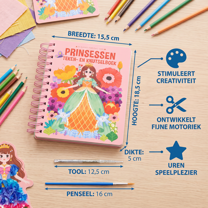 Prinsessen Teken- en Knutselboek