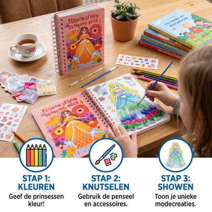 Prinsessen Teken- en Knutselboek