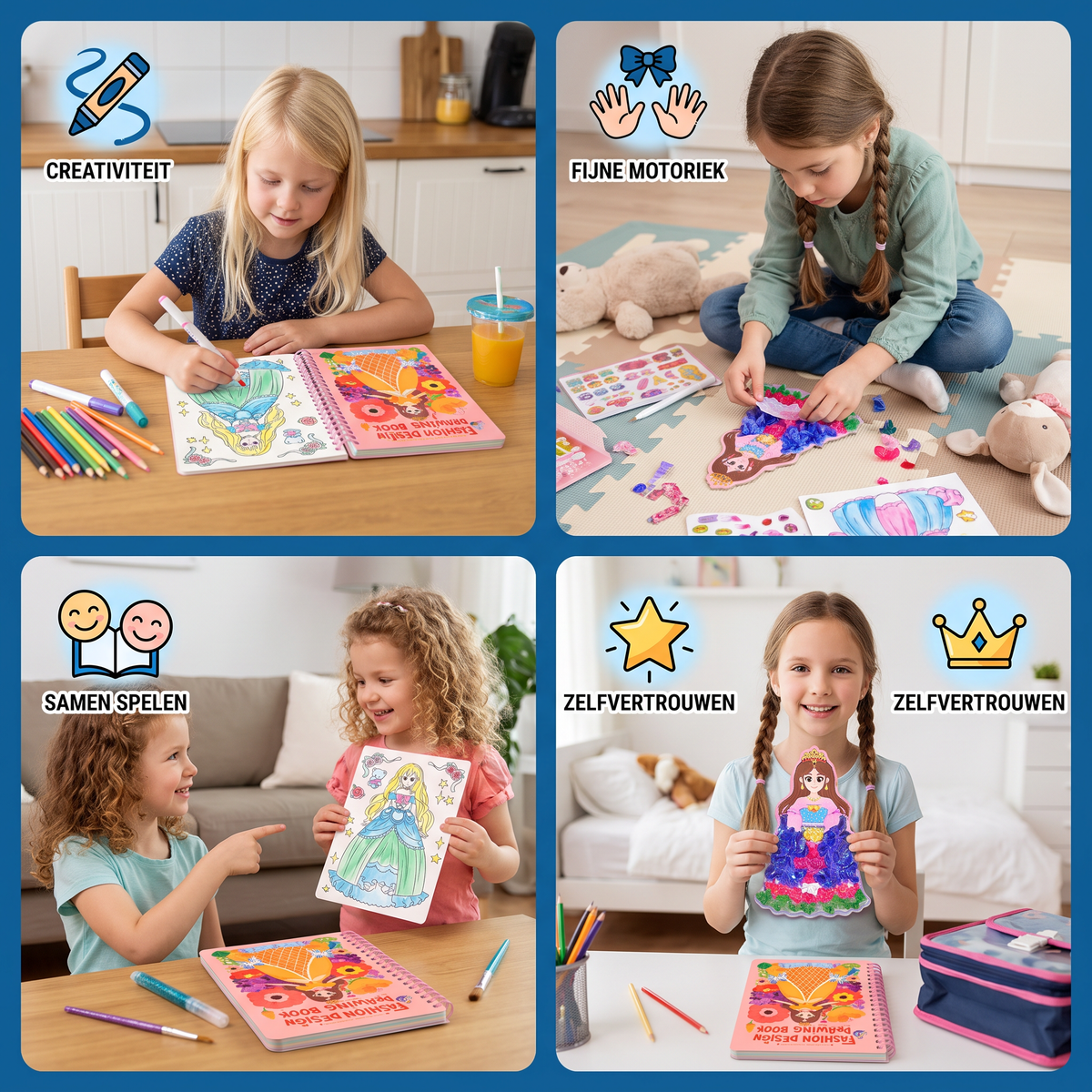 Prinsessen Teken- en Knutselboek