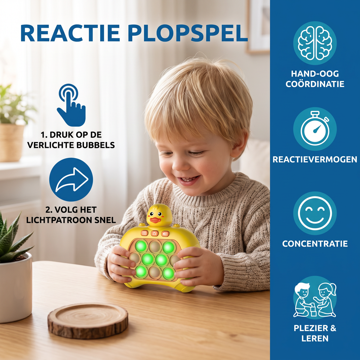 Reactie Plopspel
