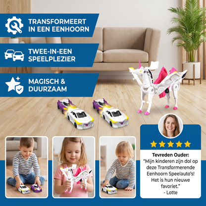 Transformerende Eenhoorn Speelauto's