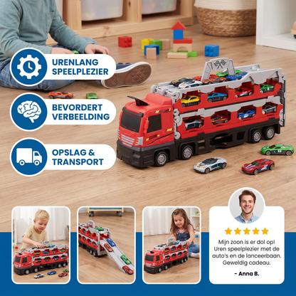 Autoracebaan Speeltruck Voor Kinderen