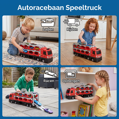 Autoracebaan Speeltruck Voor Kinderen