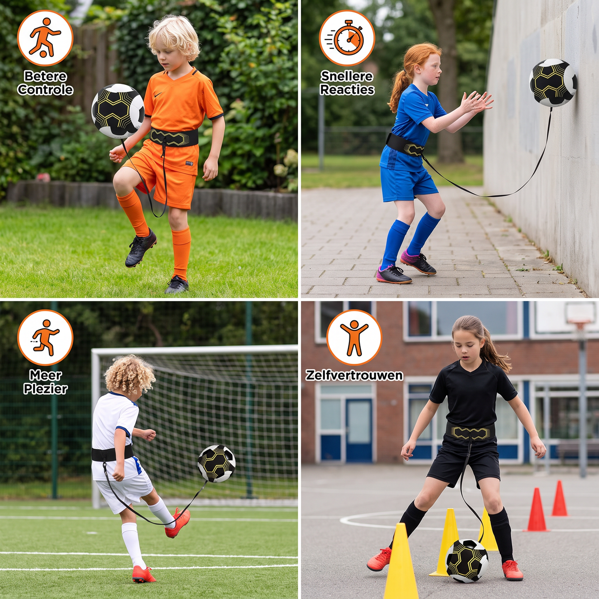 Voetbal Trainingsgordel Voor Meer Balcontrole