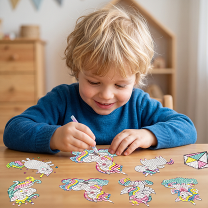 Diamantstickers voor kinderen