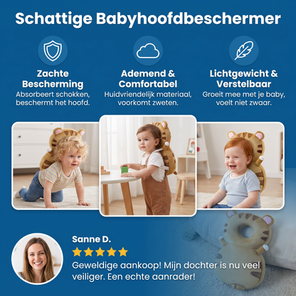 Schattige Babyhoofdbeschermer