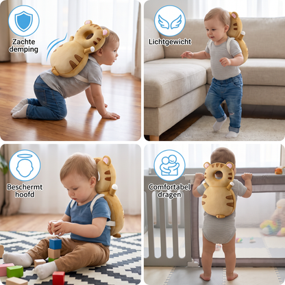 Schattige Babyhoofdbeschermer