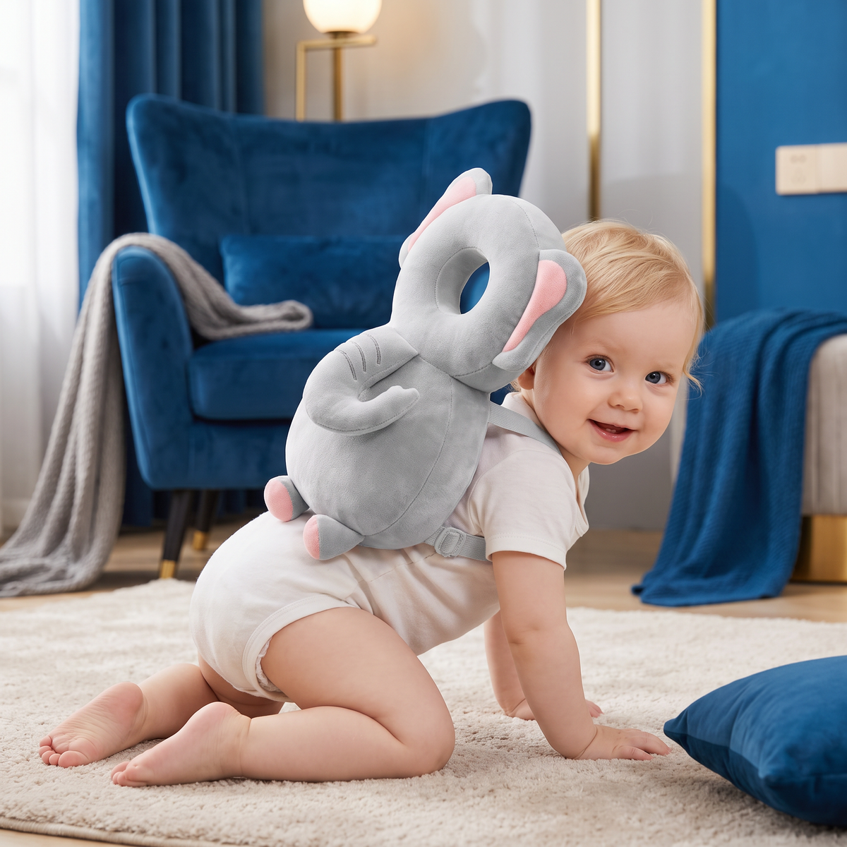 Schattige Babyhoofdbeschermer