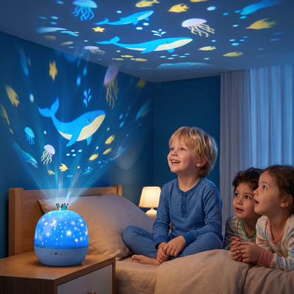 2-in-1 Kinder Nachtlampje en Projector