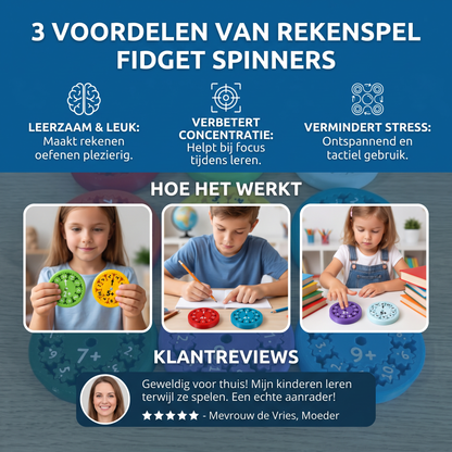 Rekenspel Fidget Spinner