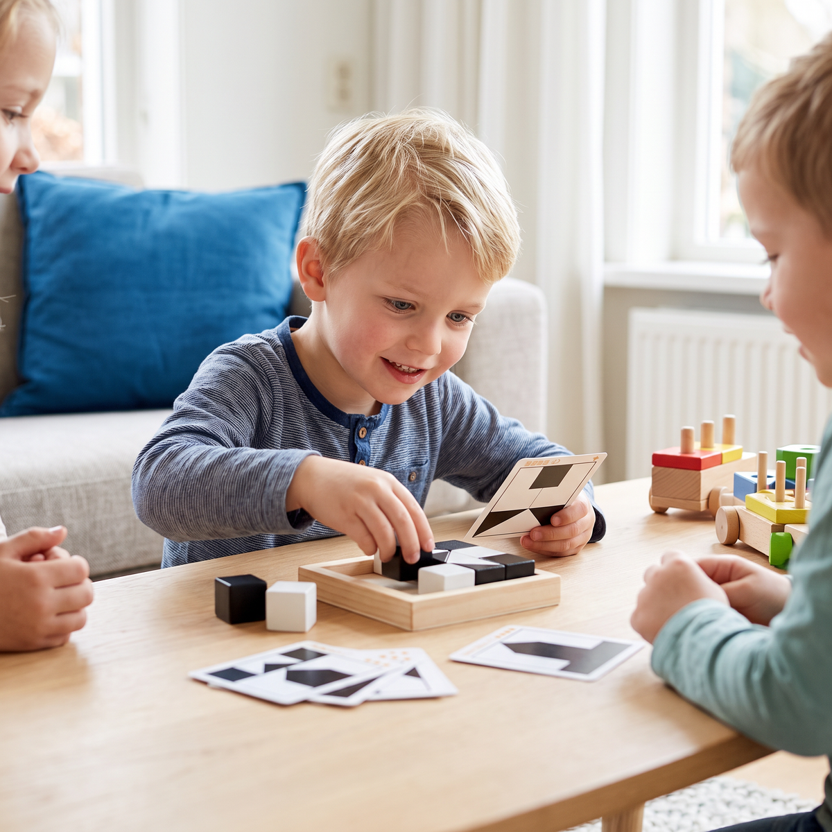 Tweekleurig Logisch Puzzelspel in Zakformaat