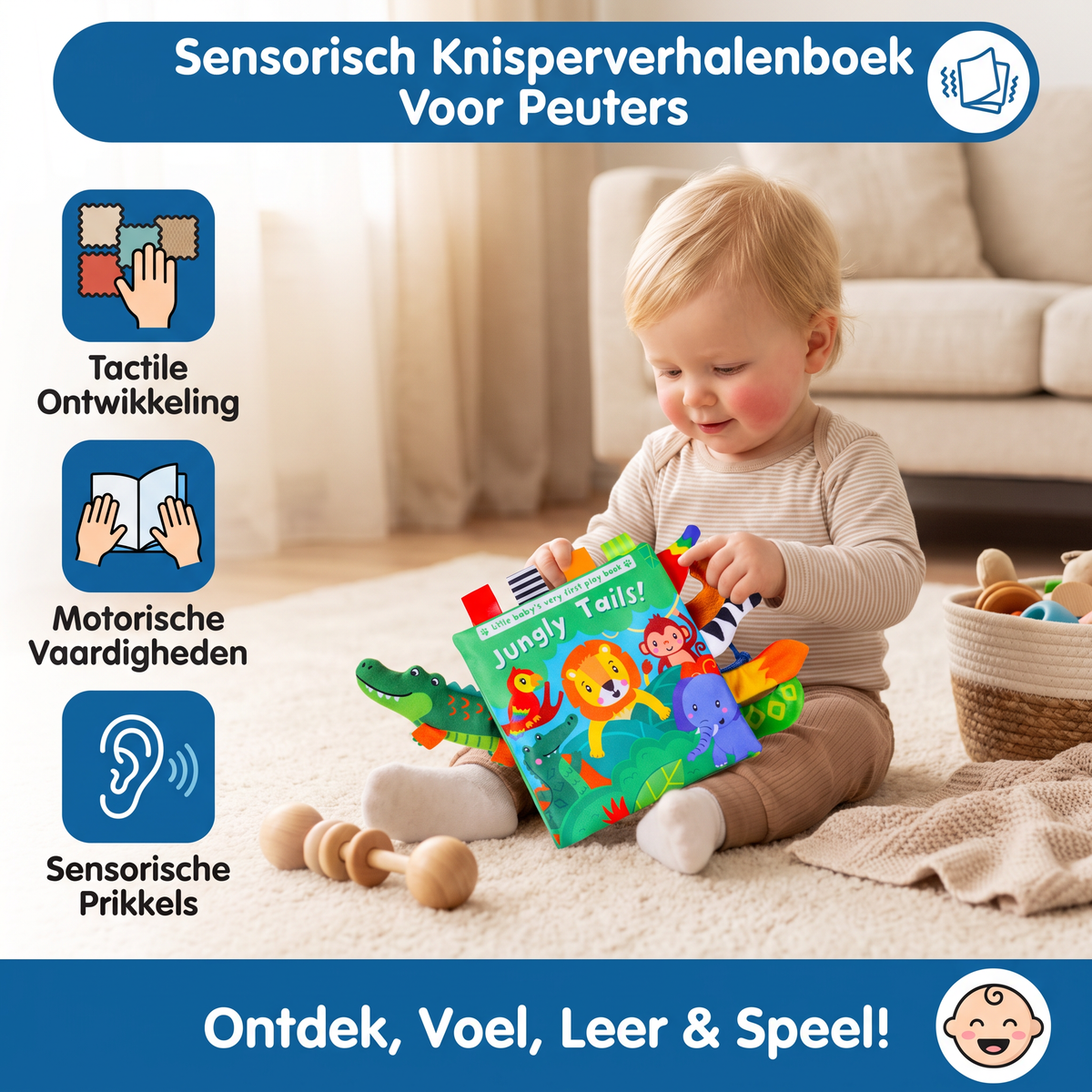 Sensorisch Knisperverhalenboek Voor Peuters