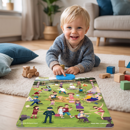 Pratende Engelse Leertafel Voor Kinderen