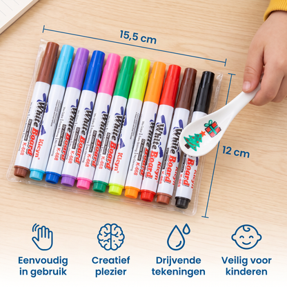 Magische Stiften Voor Drijvende Tekeningen (12 Stuks)