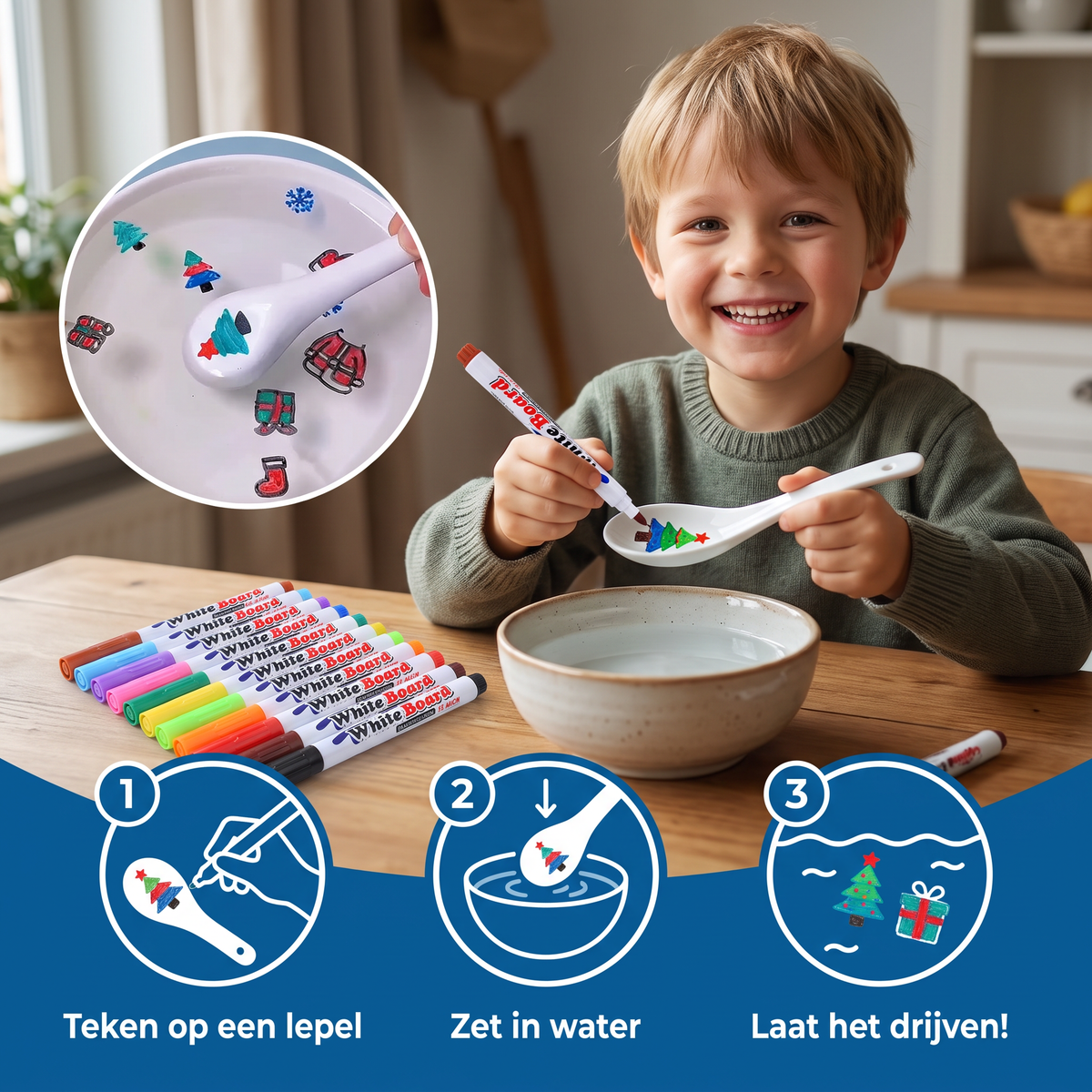 Magische Stiften Voor Drijvende Tekeningen (12 Stuks)