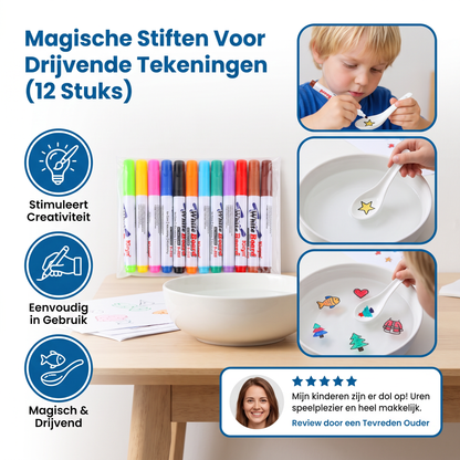 Magische Stiften Voor Drijvende Tekeningen (12 Stuks)