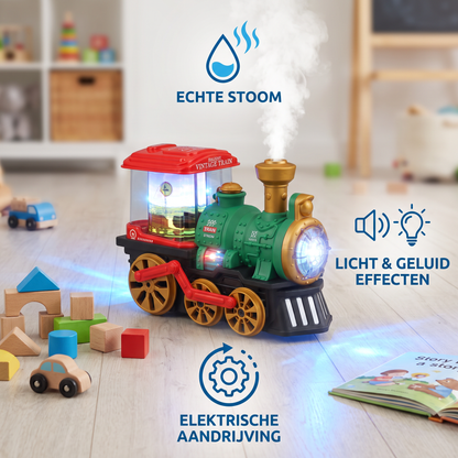 Intelligente Kinderstoomlocomotief met Echte Stoom