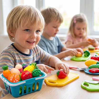 Speelset voor het Snijden van Groenten en Fruit