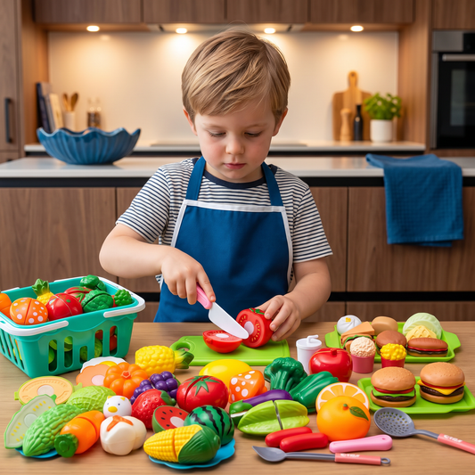 Speelset voor het Snijden van Groenten en Fruit