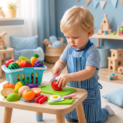 Speelset voor het Snijden van Groenten en Fruit