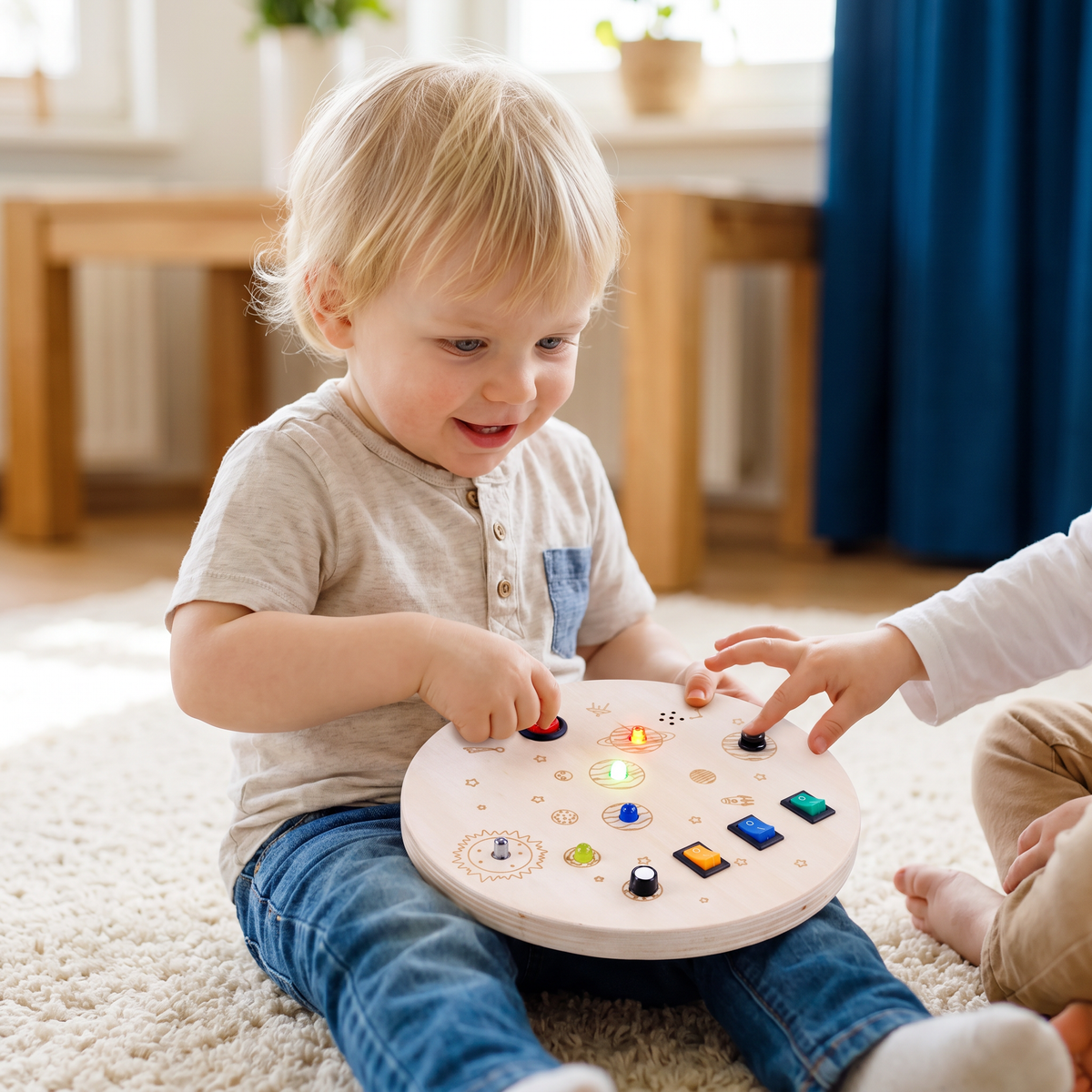 Montessori Houten Bezigheidsbord