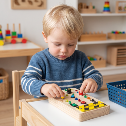 Montessori Houten Bezigheidsbord