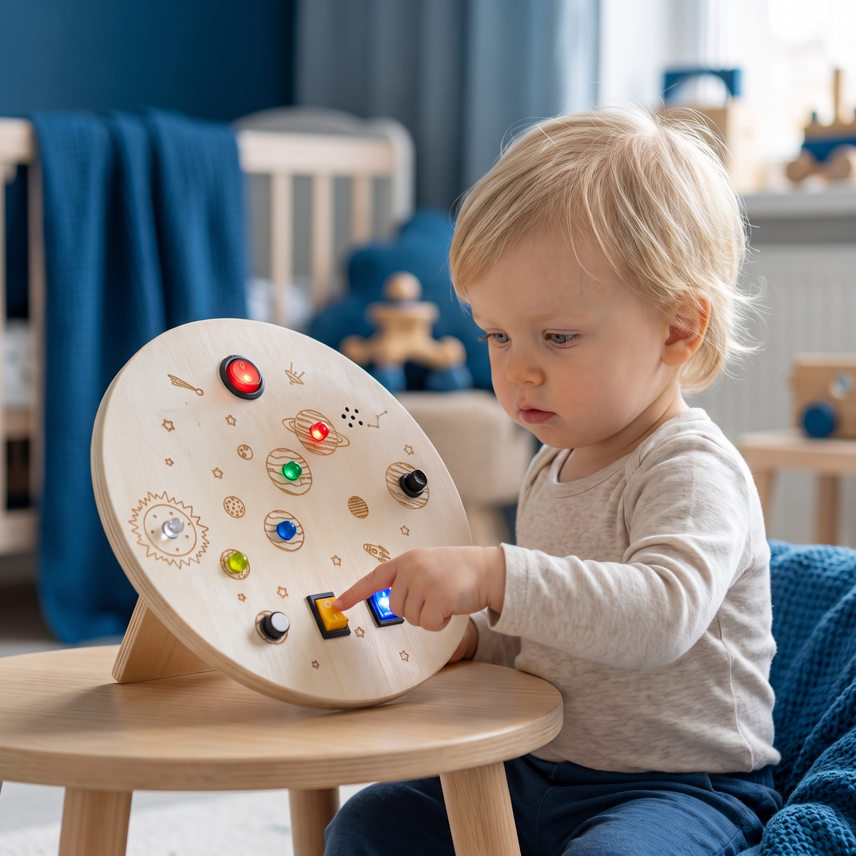 Montessori Houten Bezigheidsbord