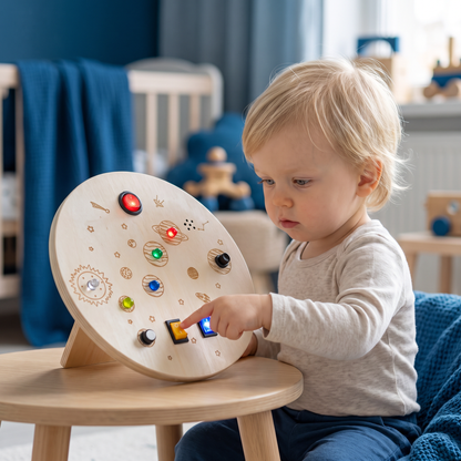 Montessori Houten Bezigheidsbord
