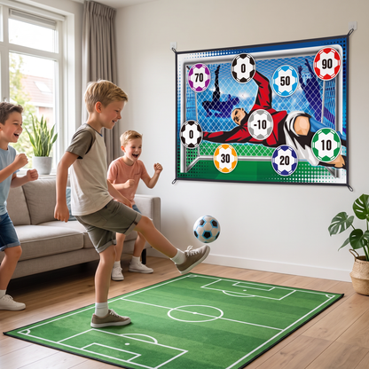 Veilig Voetbaldoelschietbord Voor Thuis
