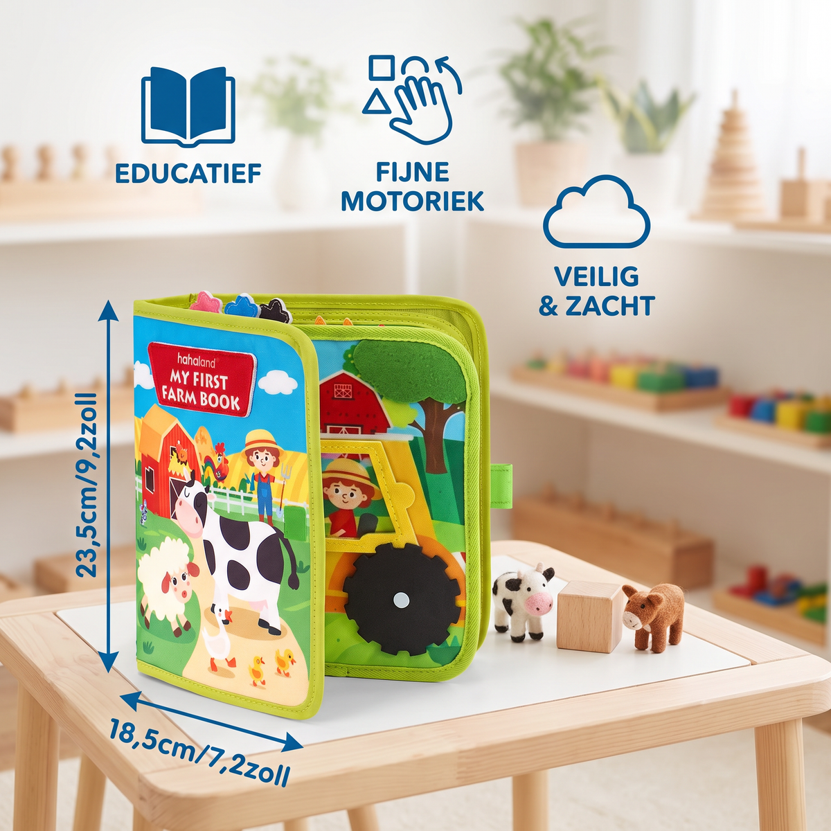 Educatief Montessori Boerderijverhalenboek