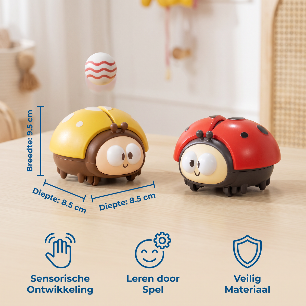 Lieveheersbeestje-Ballon Speelgoed Voor Baby's