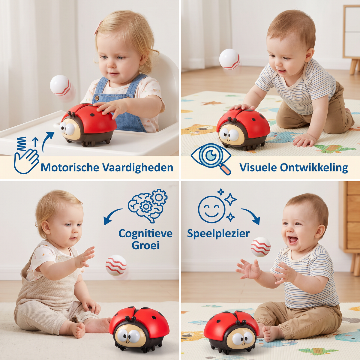 Lieveheersbeestje-Ballon Speelgoed Voor Baby's