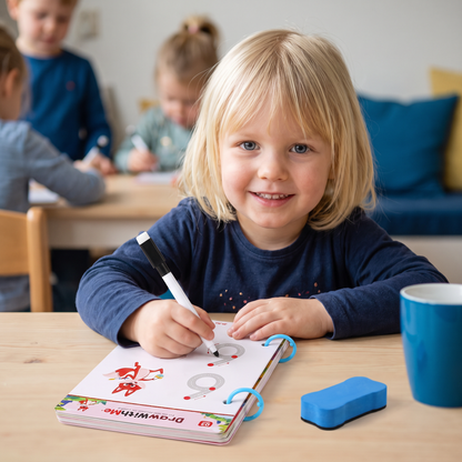 Trainingsboek Voor Potloodcontrole Voor Kinderen
