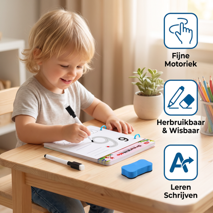 Trainingsboek Voor Potloodcontrole Voor Kinderen