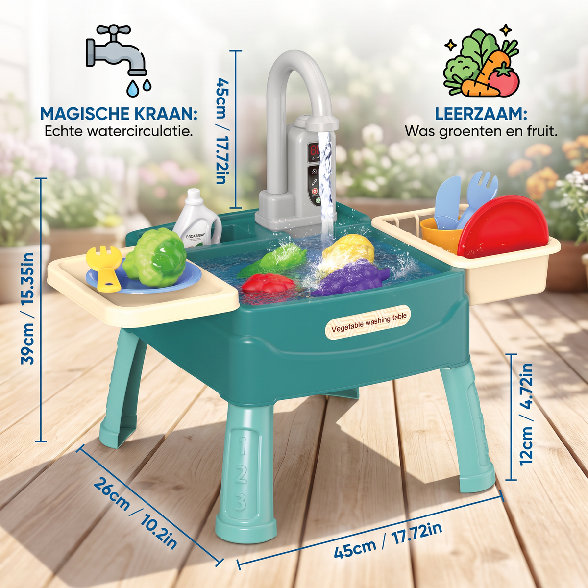 WasserWunder – Speelkeuken met Magische Kraan