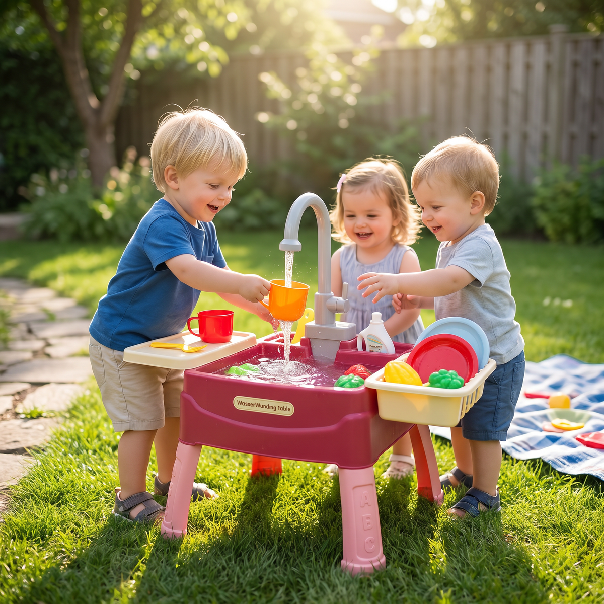 WasserWunder – Speelkeuken met Magische Kraan