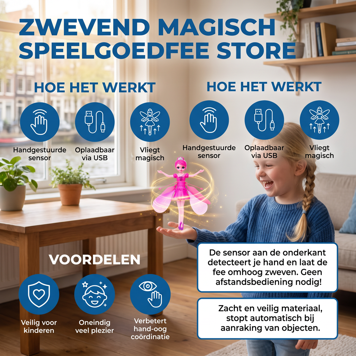 Zwevend Magisch Speelgoedfee