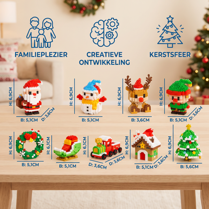 Creatieve Bouwstenen Voor Kerstfiguren – Plezier Voor Het Hele Gezin