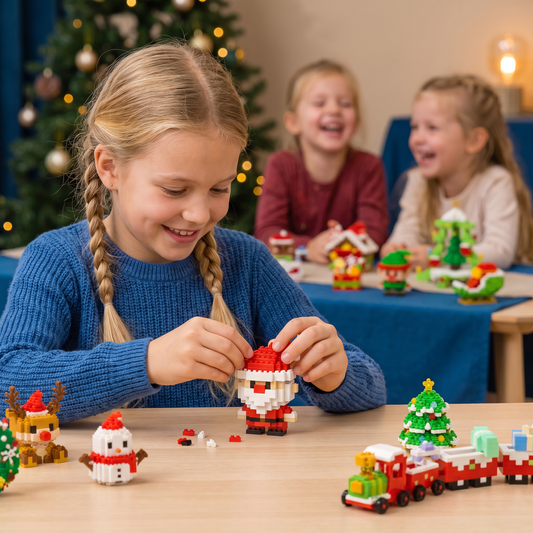 Creatieve Bouwstenen Voor Kerstfiguren – Plezier Voor Het Hele Gezin