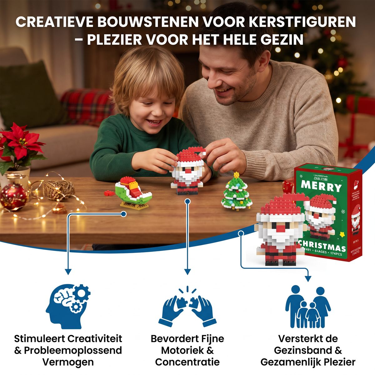 Creatieve Bouwstenen Voor Kerstfiguren – Plezier Voor Het Hele Gezin