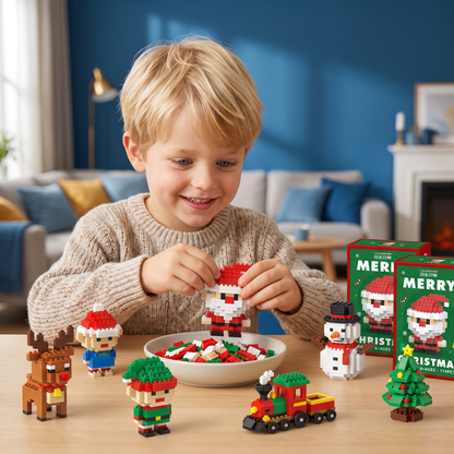 Creatieve Bouwstenen Voor Kerstfiguren – Plezier Voor Het Hele Gezin