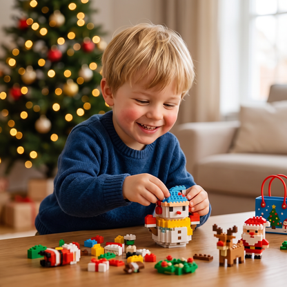 Creatieve Bouwstenen Voor Kerstfiguren – Plezier Voor Het Hele Gezin