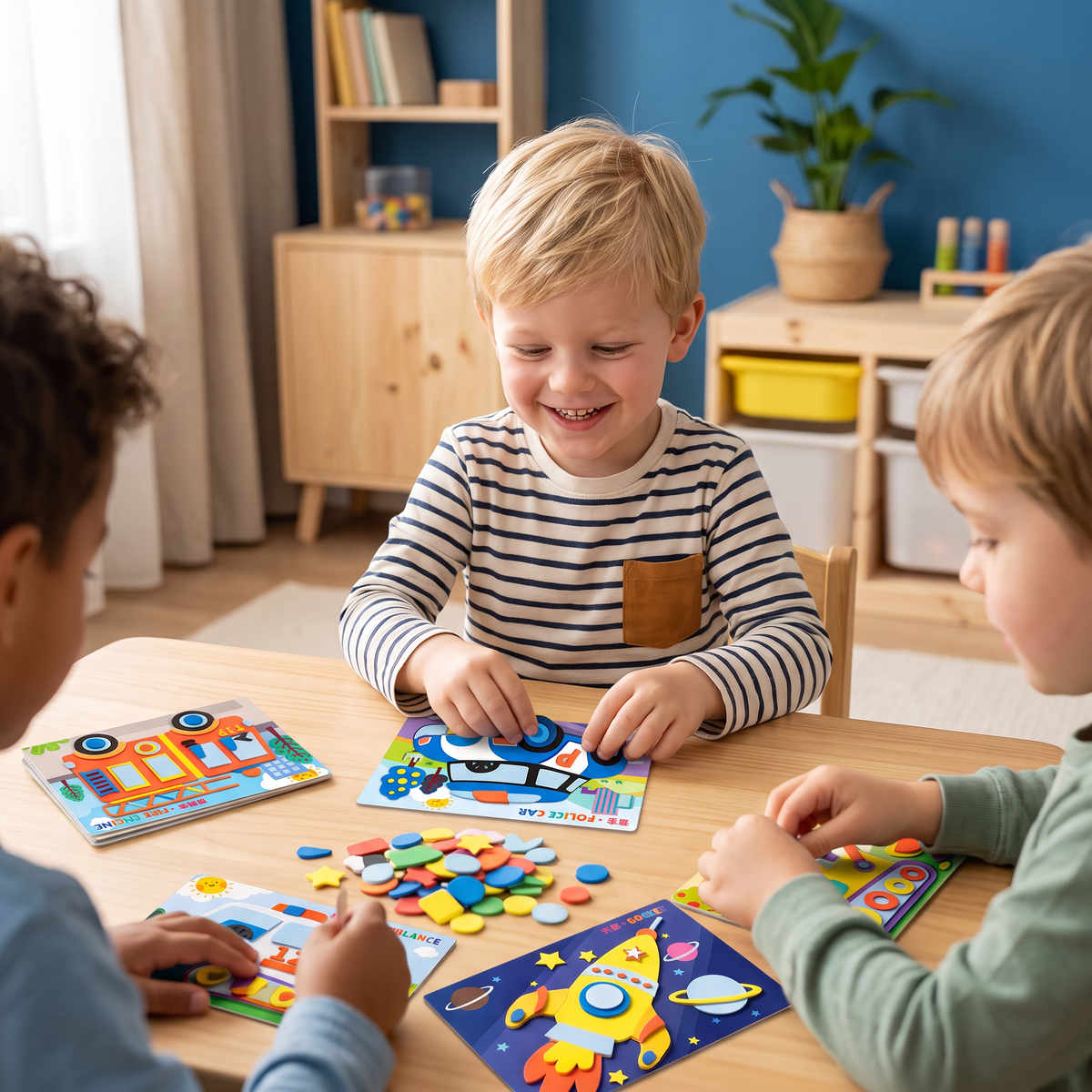 Creatieve Knutselset Met Stickers Voor Kinderen
