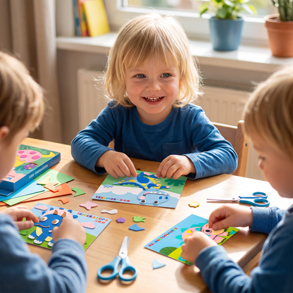 Creatieve Knutselset Met Stickers Voor Kinderen
