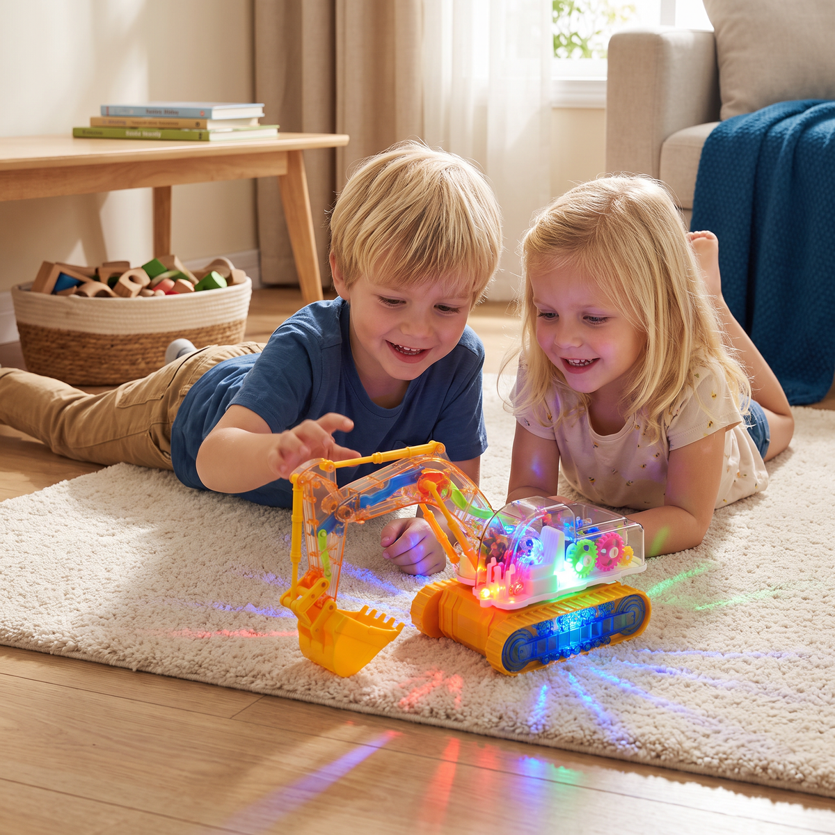 Dansende en Lichtgevende Muziekgraafmachine